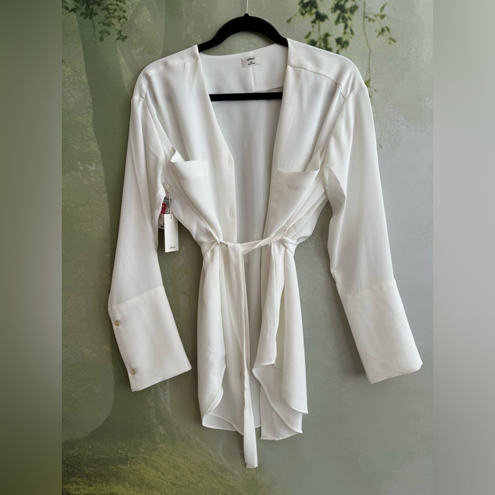 Wilfred Zellie blouse in oak
